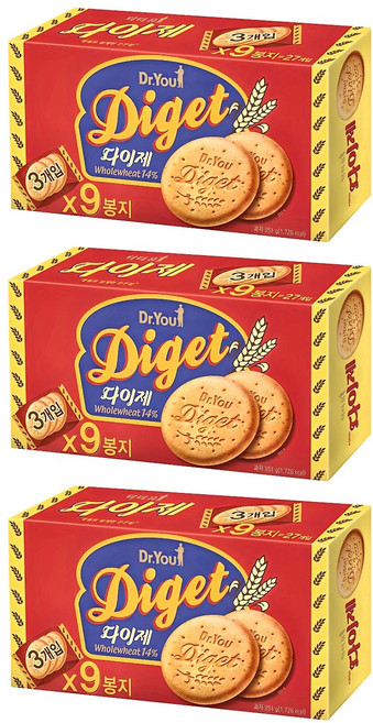 닥터유 다이제 9p, 351g, 3개