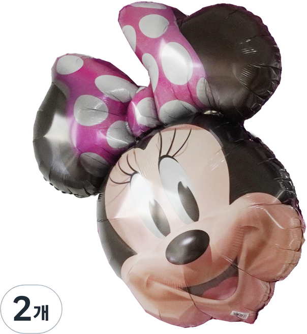 아나그램 미니마우스 포에버 슈퍼쉐입 풍선, 혼합색상, 2개