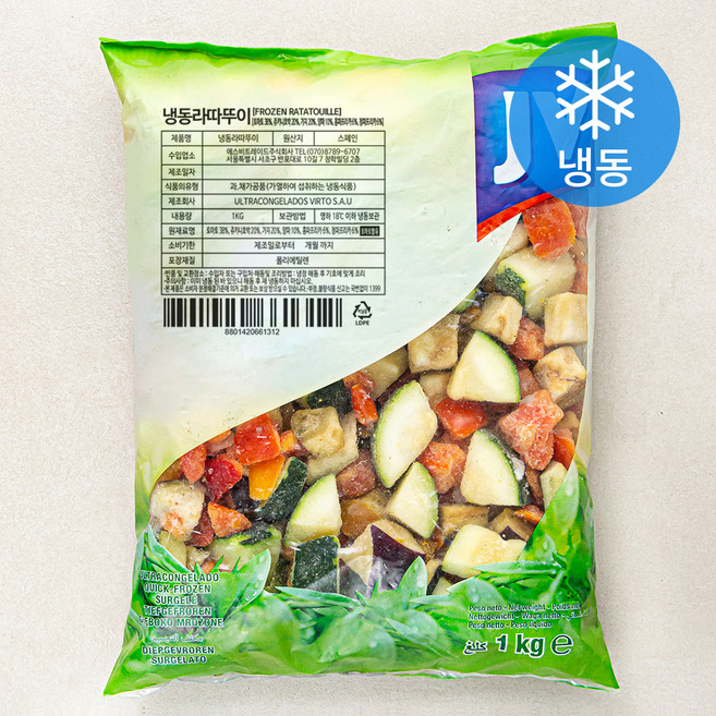 라따뚜이 (냉동), 1kg, 1개