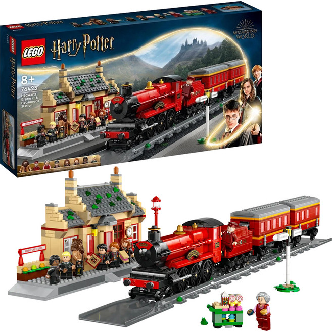 LEGO 76423 哈利波特系列, 霍格華茲特快車與霍格莫德TM 車站 Hogwarts ExpressTM & HogsmeadeTM Station, 1盒