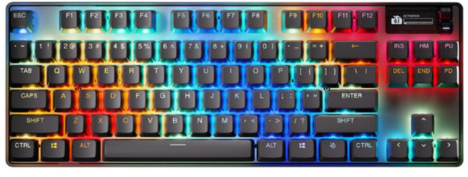 steelseries 賽睿 無線電競鍵盤, Apex Pro TKL Gen 3, 黑色, 1個
