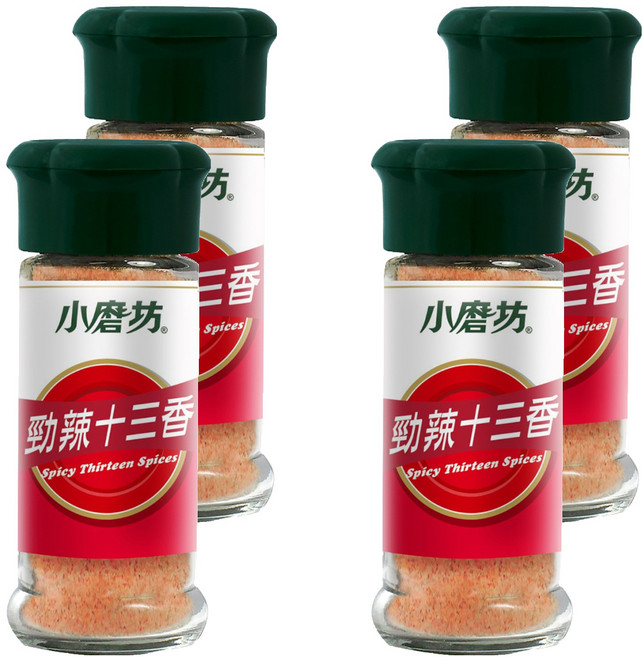 小磨坊 勁辣十三香, 30g, 4瓶