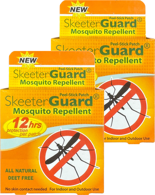 Skeeter Guard 12hr長效防蚊大貼片, 30片, 2盒