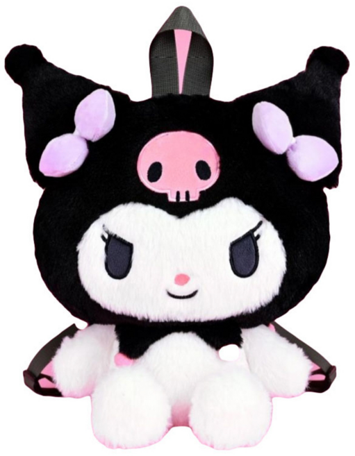 KUROMI 酷洛米 整身背包 酷洛米, 黑款, 1個
