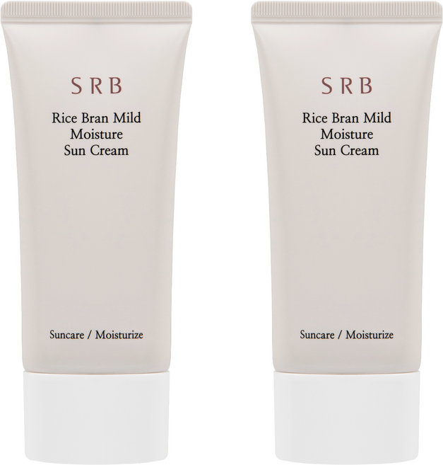 10위 - 에스알비 라이스 브란 마일드 수분 선크림 SPF50+ PA++++, 50ml, 2개