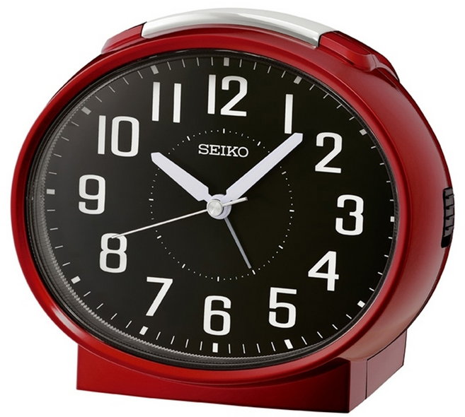 SEIKO 精工 時鐘, 紅色 + 黑色