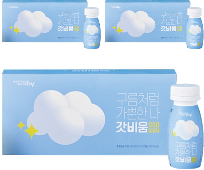 갓비움 오리지널 유산균 프리바이오틱스, 100ml, 15개