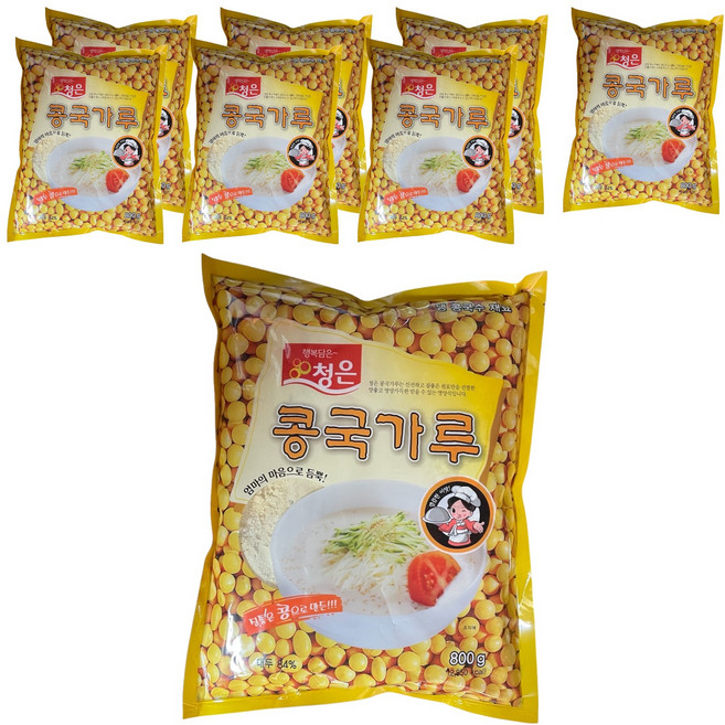 청은 콩국가루, 8개, 800g