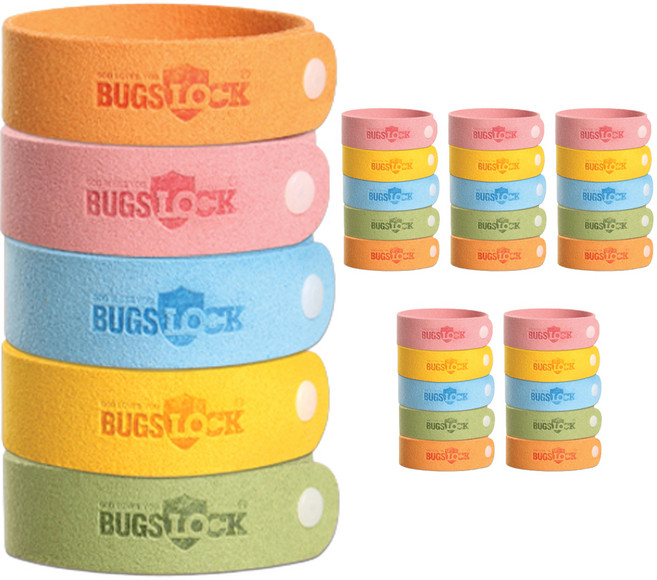 벅스락 방향밴드 해충기피용품, 3.5g, 30개