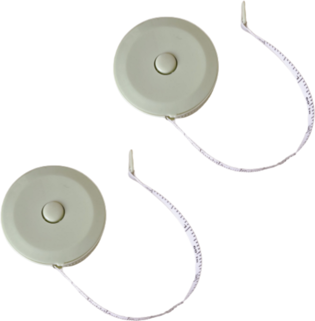 휴대용 피팅 줄자 민트, 2m, 2개