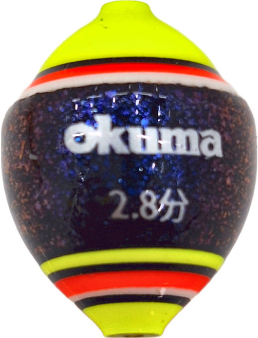 okuma 寶熊釣具 星空系列 浮標 SSD28 2.8分, 宙藍變色龍, 1組