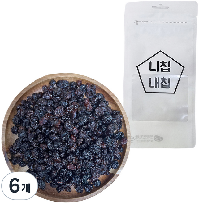니칩내칩 잘 말린 건포도, 6개, 50g