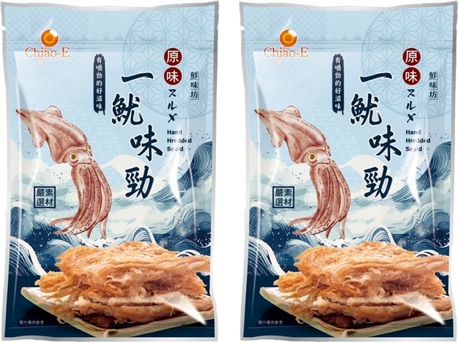 Chiao-E 巧益 一魷味勁 手撕魷魚