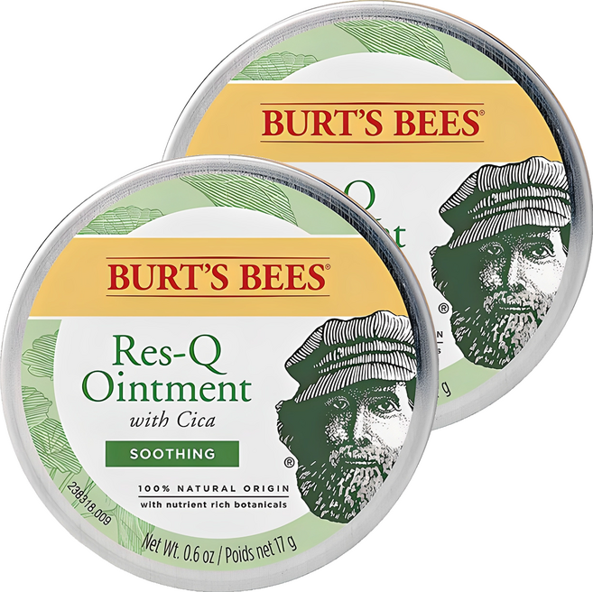 버츠비 레스큐 오인트먼트 위드 시카 밤, 17g, 2개, 혼합색상