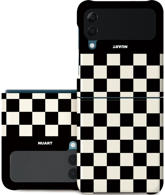 누아트 체커보드 디자인 하드 휴대폰 케이스