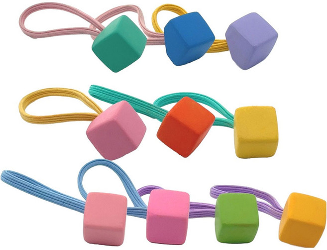 스타일플래닛 컬러풀 키치 캔디 머리끈 10종 세트