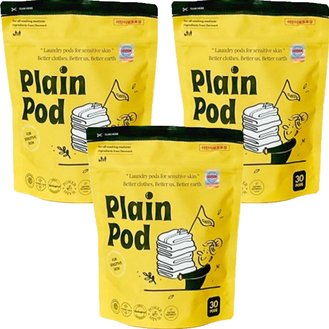 플레인팟 민감성 캡슐세제 30p, 420g, 3개