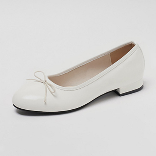 착한구두 소다니 리본 플랫슈즈 PLEMR1h1985