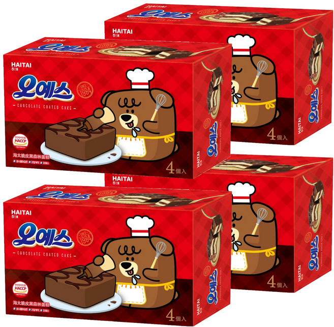 HAITAI 海太 脆皮黑森林蛋糕 外層巧克力脆皮口感酥脆 內層巧克力夾心香濃滑順 蛋糕體柔軟綿密
