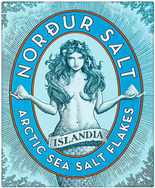 NORDUR 冰島女神 海鹽 原味, 125g, 1盒