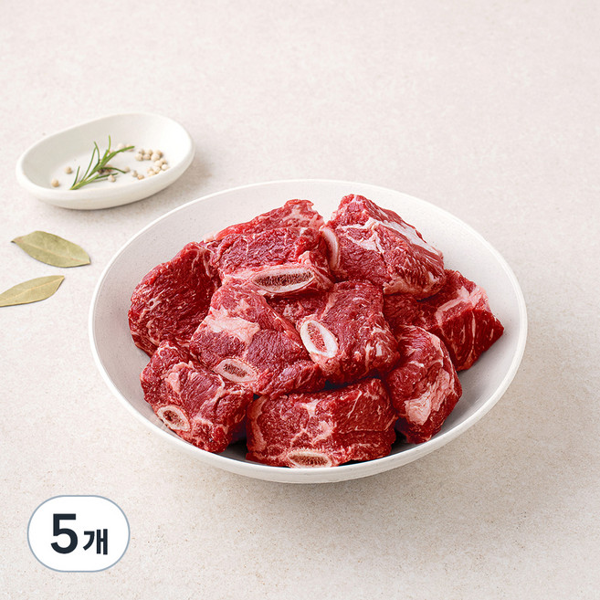 호주산 찜갈비 (냉장), 1kg, 5개