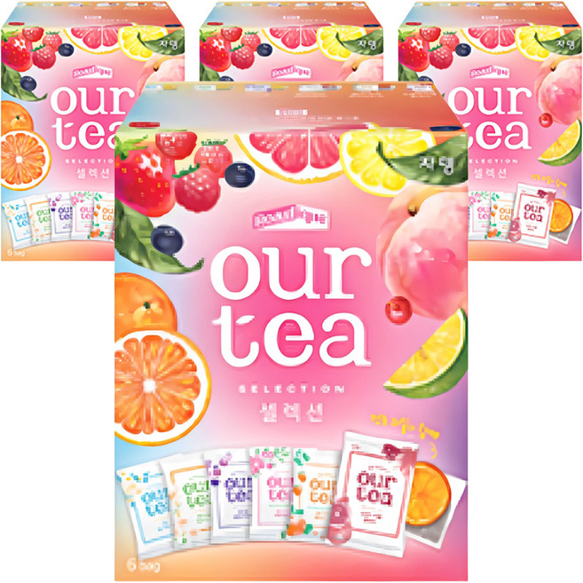 아워티 셀렉션 6종 세트, 108.3g, 1개입, 4세트