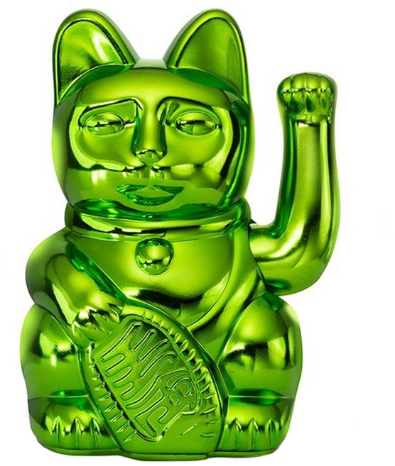 DONKEY 幸運繽紛招財貓, 金屬綠