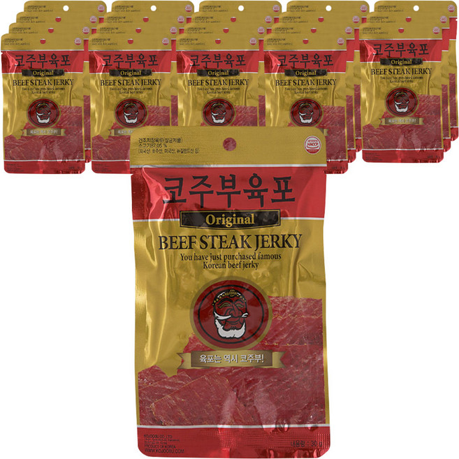 코주부 오리지널 육포, 30g, 20개