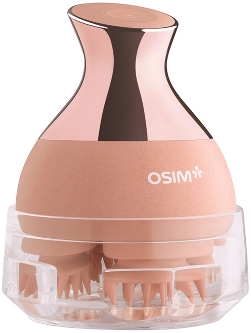 OSIM 摩力抓抓2/頭部按摩/小髮寶, OS-190, 玫瑰色