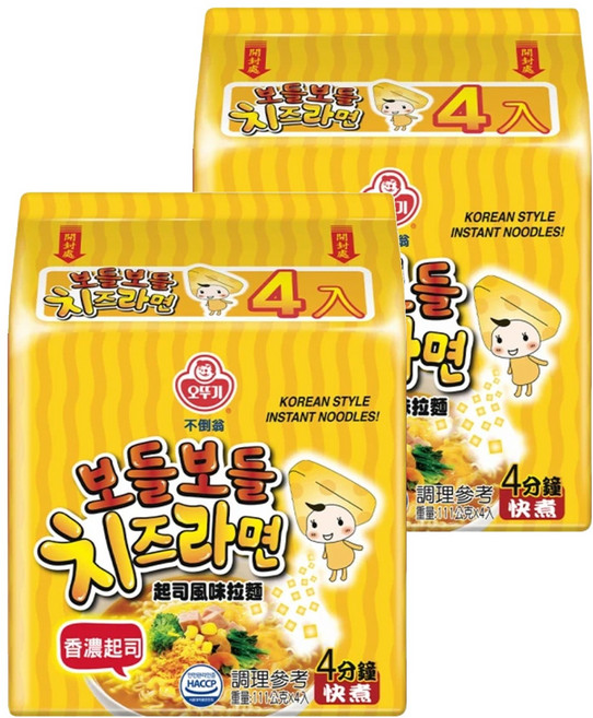 OTOKI 不倒翁 起司風味拉麵 111g, 8包
