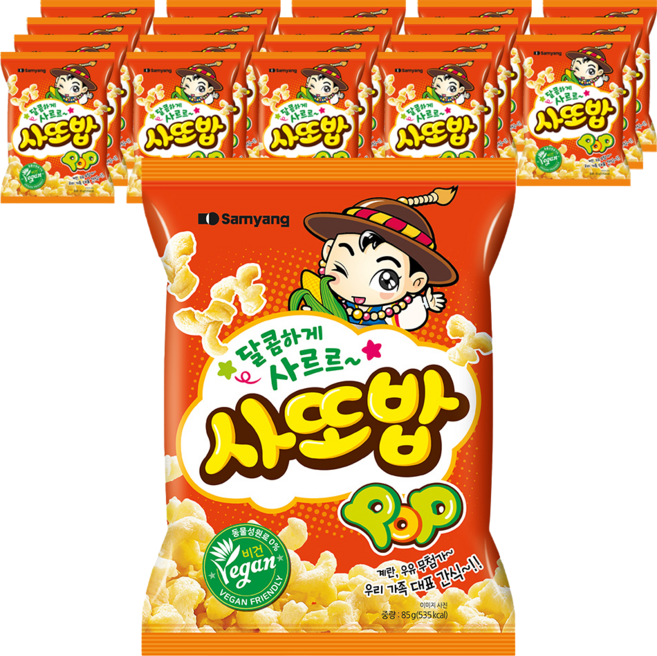 삼양 사또밥, 85g, 20개