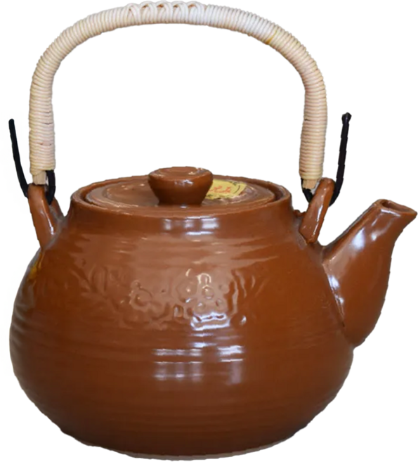 日本製 森泉樺釉耐熱壺, 樺釉, 600ml, 1個