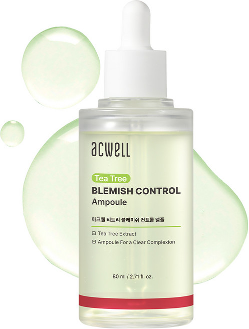아크웰 티트리 블레미쉬 컨트롤 앰플, 1개, 80ml