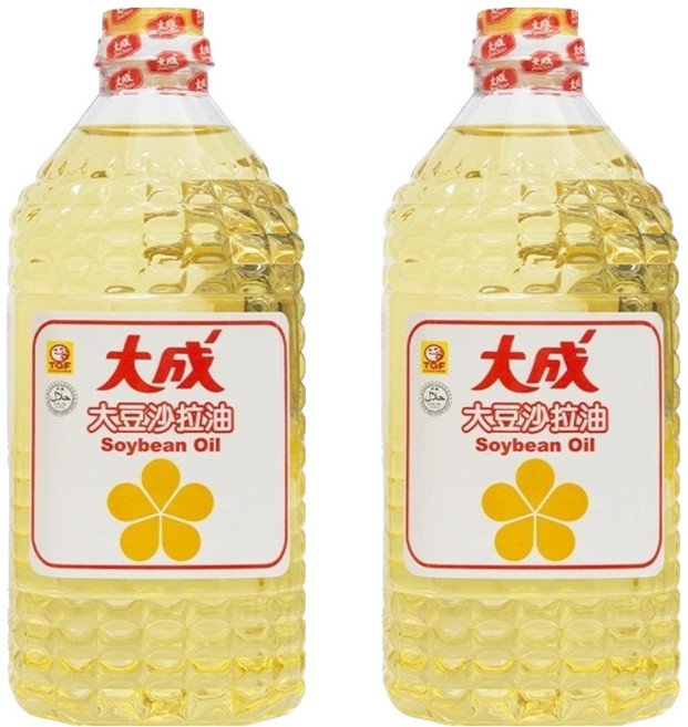 大成 大豆沙拉油, 2L, 2瓶