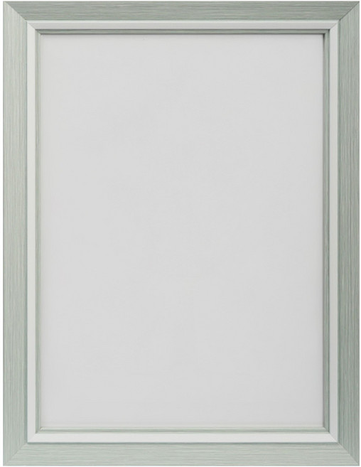 TRENY 歐款A4獎狀證書相框 木材 PS塑膠材質 直立/橫放兩用, 湖水綠, 1個