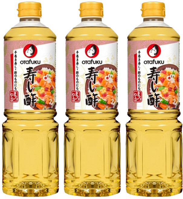 OTafUKU 御多福 壽司醋, 3瓶, 1L