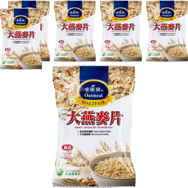 麥維爾 大燕麥片, 400g, 6包