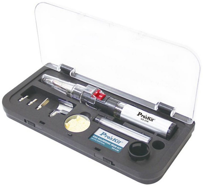 Pro'sKit 寶工 自動點火多功能瓦斯烙鐵組 GS-23K, 1組