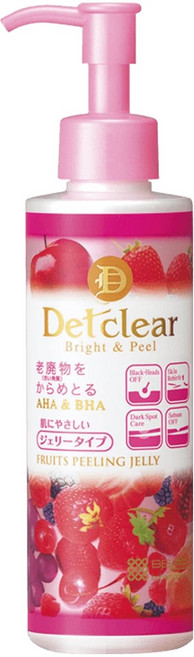 MEISHOKU 明色 Detclear 煥膚角質凝露 莓果, 180ml, 1瓶