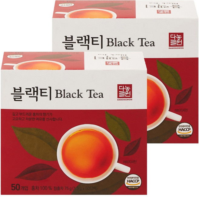 다농원 블랙티, 1.5g, 2개, 50개입