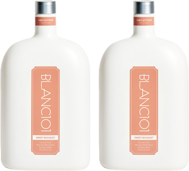 블랑101 섬유유연제 스위트부케 본품, 2개, 1.2L