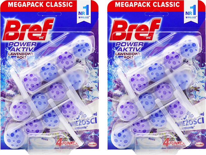 Bref 妙力 馬桶球 薰衣草 3入, 150g, 2組