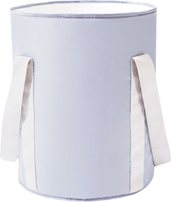 小麥購物 摺疊泡腳桶 115g, Y857, 灰色