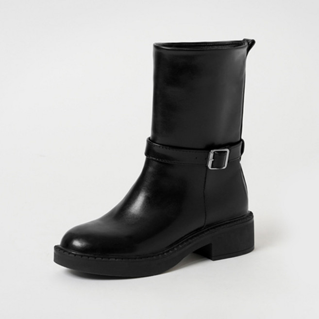 착한구두 로건 플랫폼 바이커 미들부츠 BLLTR4g846