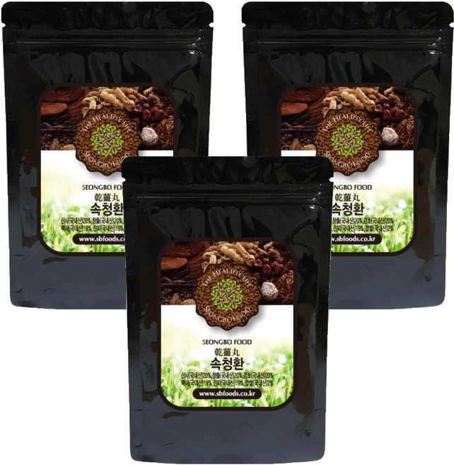 성보식품 국내산 속청환, 3개, 150g