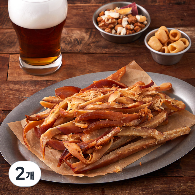 허니촉촉 꽃징어, 250g, 2개