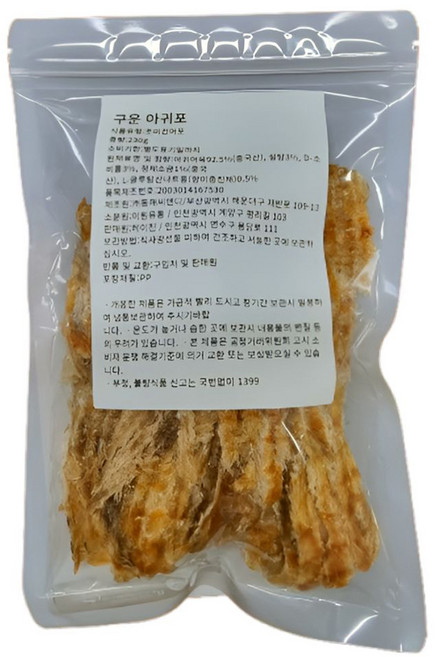 Harudam 烤安康魚絲, 1個, 230g