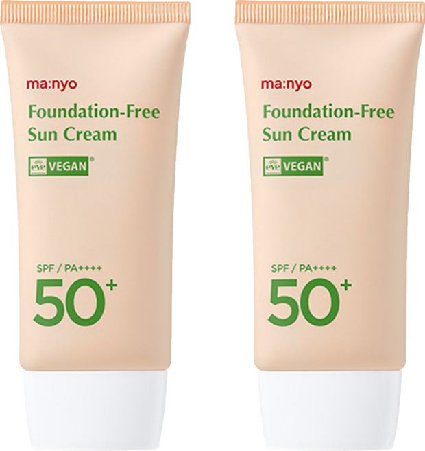 마녀공장 파데프리 선크림 SPF50+ PA++++, 50ml, 2개