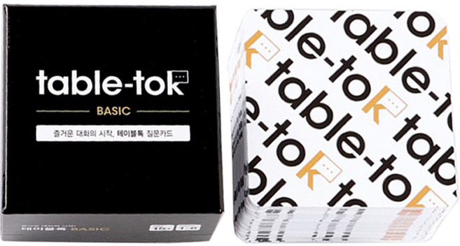 테이블톡 질문카드 게임, 베이직, 1개