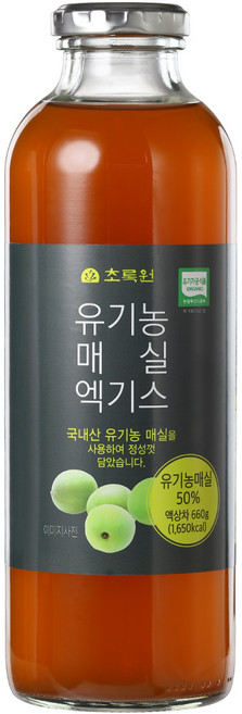 초록원 유기농 매실엑기스, 660g, 1개입, 1개